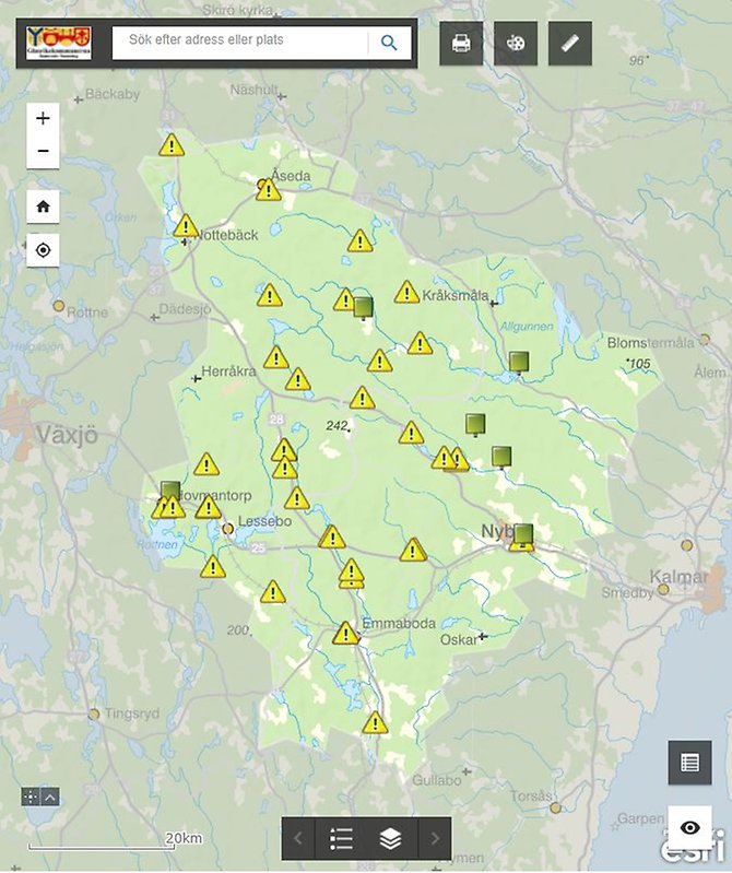 bild från kartan.